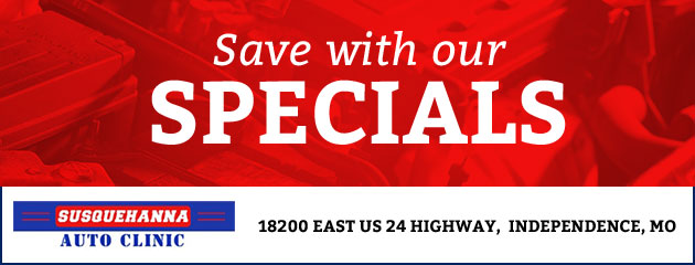 Save With Our Specials