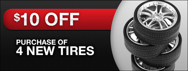 Tire Special - $10 Off