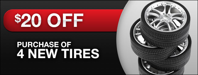 Tire Special - $20 Off