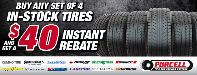 Purcell Tire and Service Centers Tire Rebate