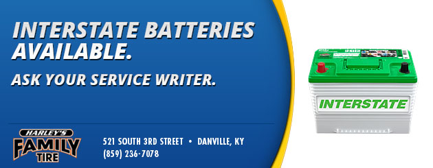 Interstate Batteries Available