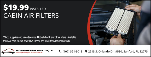 Tires & Auto Repair Sanford, FL | Motorworks of Florida Inc.