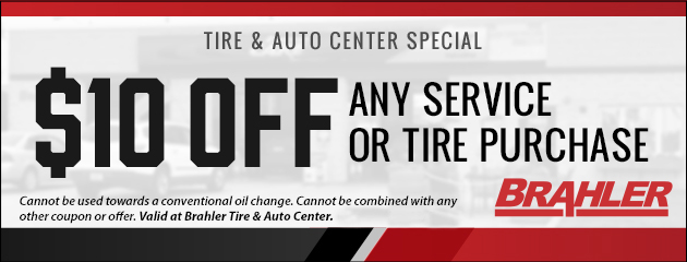 $10 Off Any Service or Tire Purchase