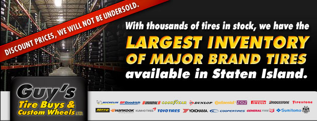 Largest Tire Inventory!