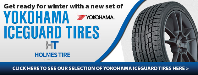 Get ready for winter with a new set of Yokohama iceGUARD tires!