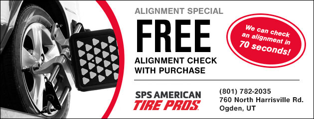 FREE Alignment Check with Purchase