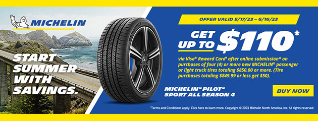 Michelin Memorial Day Promotion