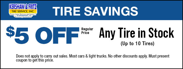 Tire Savings Special