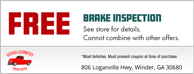 FREE Brake Inspection 