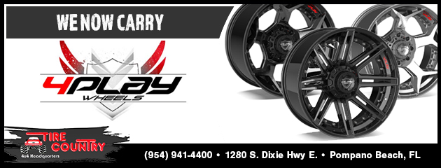 We Now carry 4play Wheels