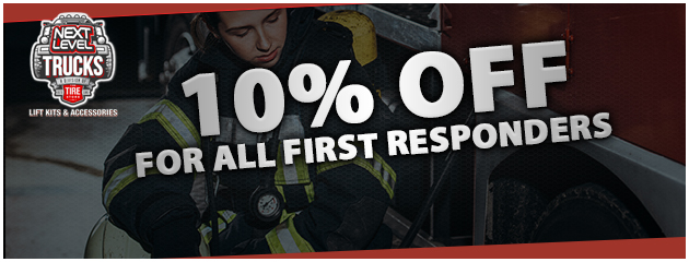 10% OFF for all first responders