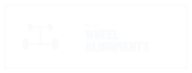 We Do Wheel Alignments