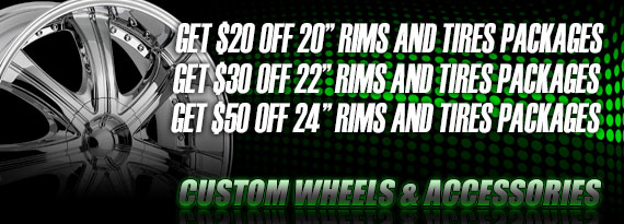 Rim and Tire Package Specials