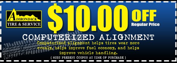 $10 Off Computerized Alignment