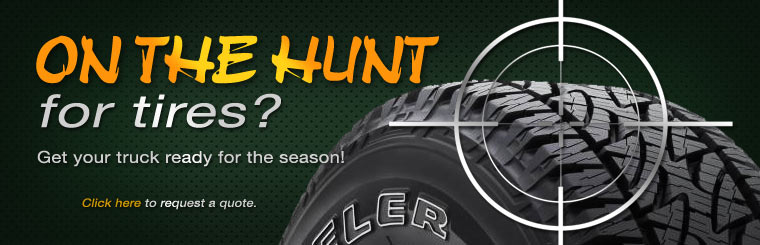 On the hunt for tires?