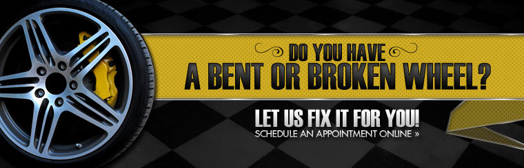 Schedule an Appointment to Fix Bent or Broken Wheels