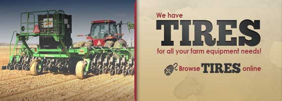 We have tires for all your farm equipment needs!