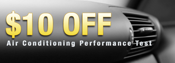 $10 OFF Air Conditioning Performance Test
