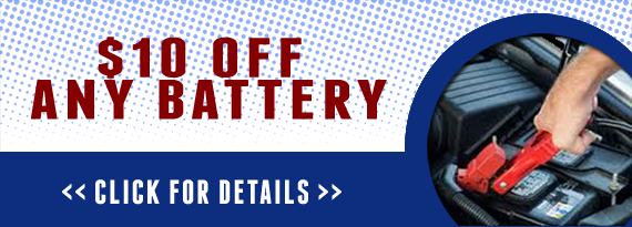 $10 Off Any Battery