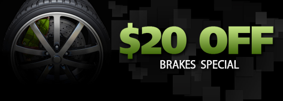 $20 off Brakes Special 