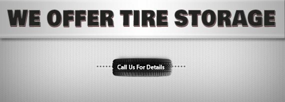 We Offer Tire Storage