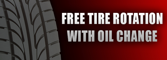 is tire rotation free with oil change