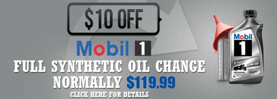 $10 Off Mobil 1 Oil Change