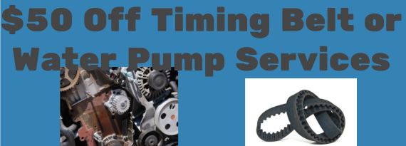 Timing Belts or Water Pumps