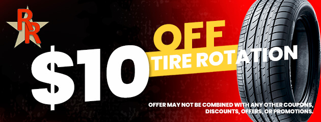 $10% Off Tire Rotation