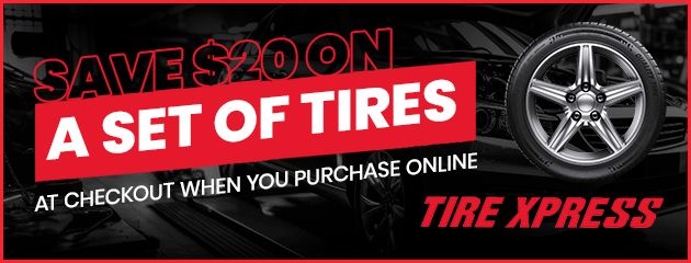 Save promotions Tires