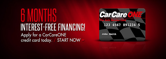 CarCareONE Interest-Free Financing