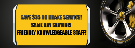 Brake Repair Promotion
