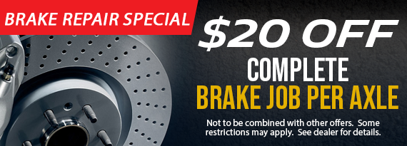 Brake repair special