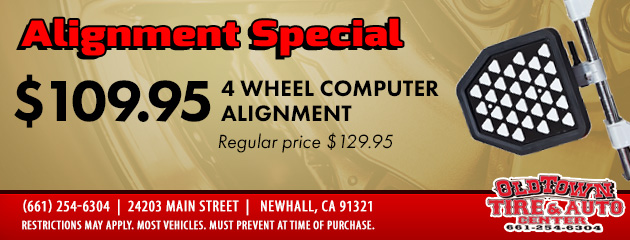 4-Wheel Alignment Special