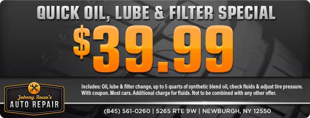 Quick Oil, Lube and Filter Special