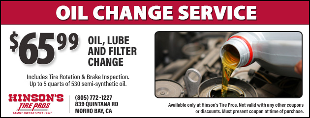 Oil Change Service Special 