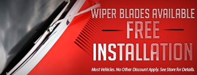 Wipers Free Installation 5/1/2023 – 06/30/2023