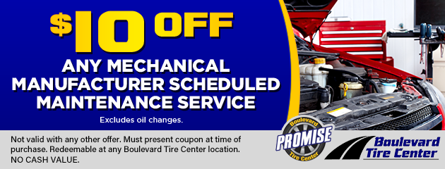 $10 Off Any Mechanical Manufacturer Scheduled Maintenance Service