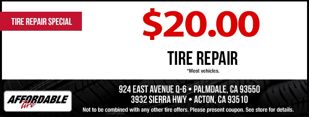 Tire Repair Coupon