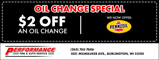 $2.00 off an oil change