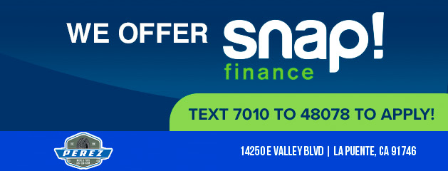 We offer SNAP Financing!