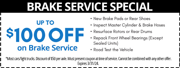 Services - Brakes, Tires, Oil Changes & More