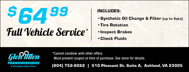 Full Vehicle Service