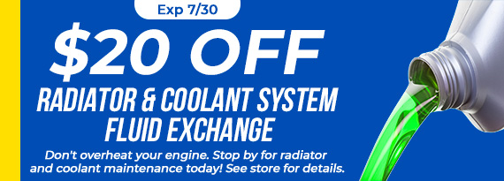 Radiator & Coolant System Fluid Exchange