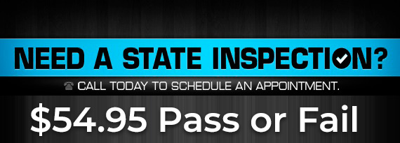 Need a State Inspection?