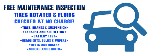Free Maintenance Inspection