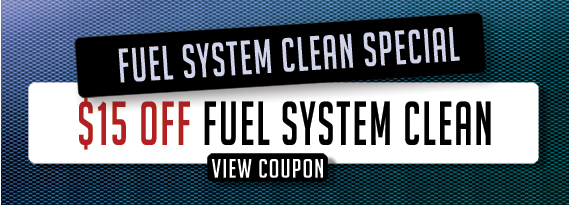 $15 off fuel system clean 