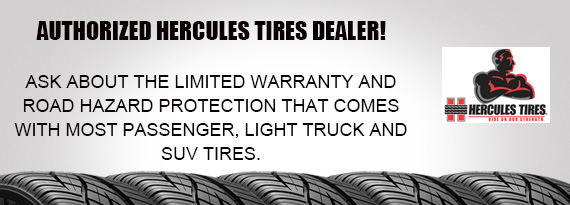 Authorized Hercules Tires Dealer