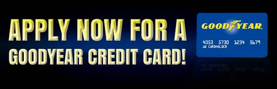 Apply Now For A Goodyear Credit Card!