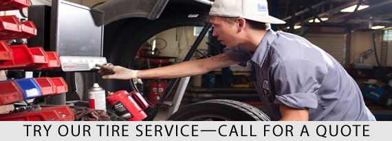 Try Our Tire Service